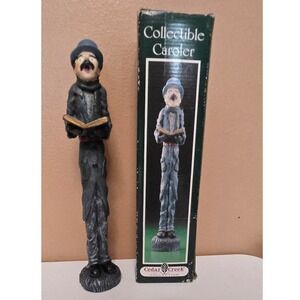 Cedar Creek Collection Collectible Christmas Caroler Figurine 14" Tall w/ Box